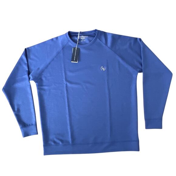 NWT Holderness & Bourne The Betts Pullover: Heathered Navy large - Picture 1 of 15